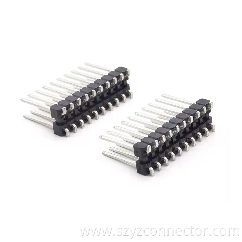 3.5mm6.0mm Pitch Pin Header Vehicle Connector Dual Row SMT SQ1.50.75 H4.5mm 210P LCP (4)